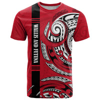 Wallis And Futuna T Shirt Tribal Polynesian Tattoo Flag Motif
