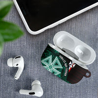 Wallis And Futuna AirPods Case Tribal Polynesian Tattoo Heritage Cross Flag
