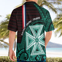 Wallis And Futuna Hawaiian Shirt Tribal Polynesian Tattoo Heritage Cross Flag