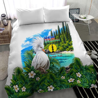 New Caledonia Kagu Bird Nature Bedding Set South Pacific Hidden Gem Tropical Landscape TS04 - Polynesian Pride