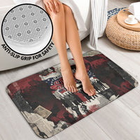Samoa Black Saturday 1929 Bathroom Set Mau Movement Vintage Newspaper Grunge Polynesian TS04 - Polynesian Pride