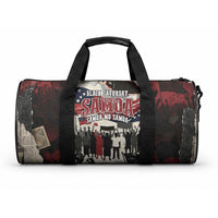 Samoa Black Saturday 1929 Duffle Bag Mau Movement Vintage Newspaper Grunge Polynesian