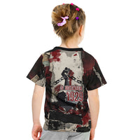 Samoa Black Saturday 1929 Kid T Shirt Mau Movement Vintage Newspaper Grunge Polynesian TS04 - Polynesian Pride