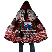Samoa Black Saturday Mau Movement Cloak Polynesian Tribal Pattern Coat Of Arms Graphic Art TS04 Unisex Red White - Polynesian Pride