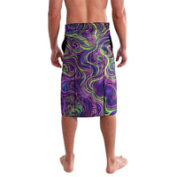 Waimanalo Hawaii Sun Rabbit Lavalava Psychedelic Trippy Neon Swirl Graphic
