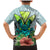 Polynesian Hawaii Family Matching Mermaid Dress and Hawaiian Shirt Kanaka with Crab Tribal tattoo TS04 - Polynesian Pride