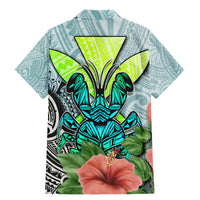 Polynesian Hawaii Family Matching Mermaid Dress and Hawaiian Shirt Kanaka with Crab Tribal tattoo TS04 - Polynesian Pride