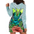 Polynesian Hawaii Hoodie Dress Kanaka with Crab Tribal tattoo TS04 - Polynesian Pride