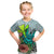 Polynesian Hawaii Kid T Shirt Kanaka with Crab Tribal tattoo TS04 Multicolor - Polynesian Pride