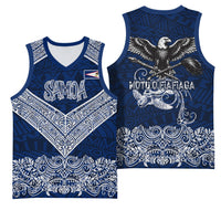 American Samoa Eagle Basketball Jersey Sea Turtle Traditional Polynesian Tribal Tattoo