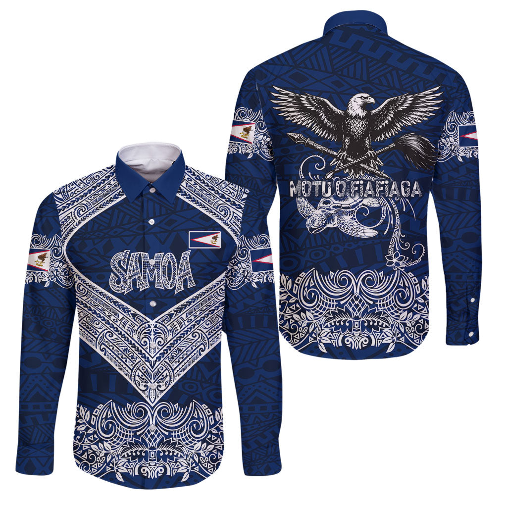 American Samoa Eagle Family Matching Mermaid Dress and Hawaiian Shirt Sea Turtle Traditional Polynesian Tribal Tattoo