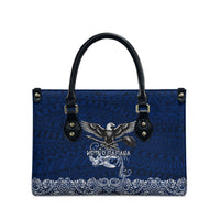 American Samoa Eagle Leather Bag Sea Turtle Traditional Polynesian Tribal Tattoo