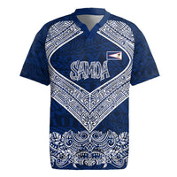 American Samoa Eagle Rugby Jersey Sea Turtle Traditional Polynesian Tribal Tattoo