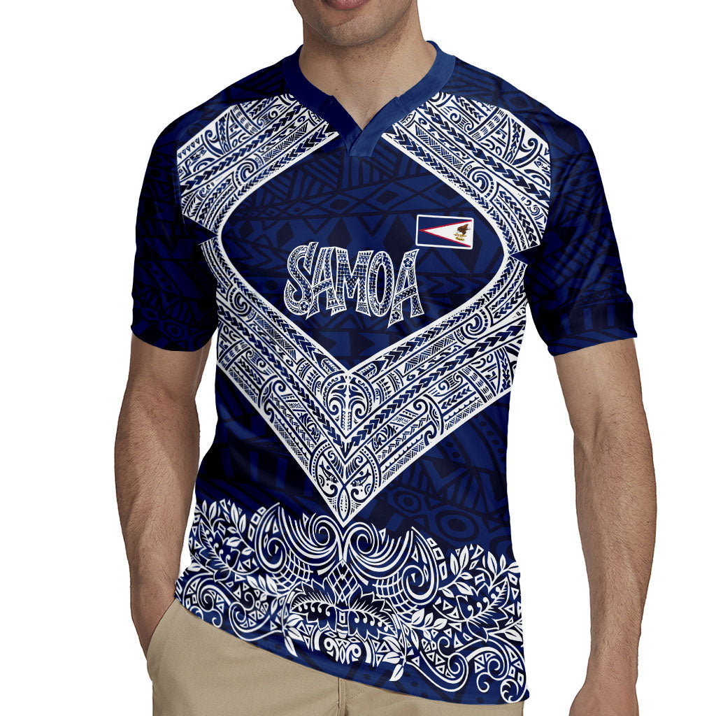 American Samoa Eagle Rugby Jersey Sea Turtle Traditional Polynesian Tribal Tattoo