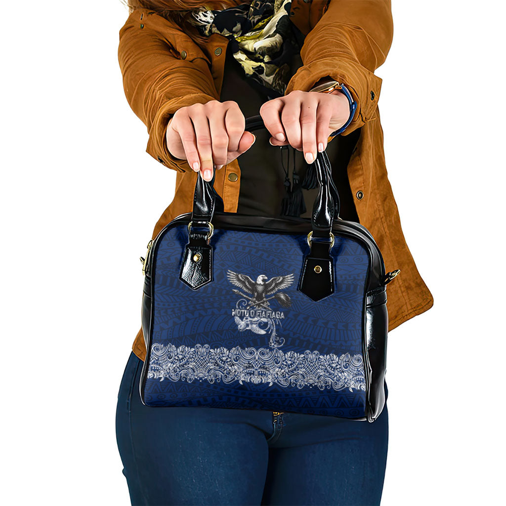 American Samoa Eagle Shoulder Handbag Sea Turtle Traditional Polynesian Tribal Tattoo