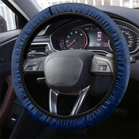 American Samoa Eagle Steering Wheel Cover Sea Turtle Traditional Polynesian Tribal Tattoo