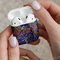 American Samoa Warrior AirPods Case Polynesian Fruit Bat Talofa Urban Graffiti Street Art
