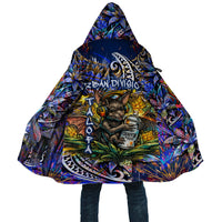 American Samoa Warrior Cloak Polynesian Fruit Bat Talofa Urban Graffiti Street Art