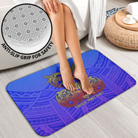 Personalized Polynesian 60th Birthday Bathroom Set Polynesian Tribal Art Vintage Ocean Pattern TS04 - Polynesian Pride