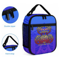 Personalized Polynesian 60th Birthday Lunch Bag Polynesian Tribal Art Vintage Ocean Pattern TS04 - Polynesian Pride