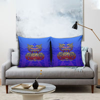 Personalized Polynesian 60th Birthday Pillow Cover Polynesian Tribal Art Vintage Ocean Pattern TS04 - Polynesian Pride