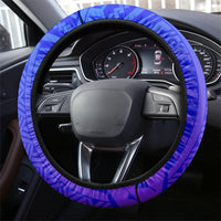 Polynesian 60th Birthday Steering Wheel Cover Polynesian Tribal Art Vintage Ocean Pattern