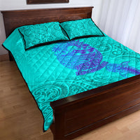 Personalized Polynesian 60th Birthday Island Life Since 1966 Quilt Bed Set Vibrant Tribal Tattoo Ocean Sunset Pattern TS04 - Polynesian Pride