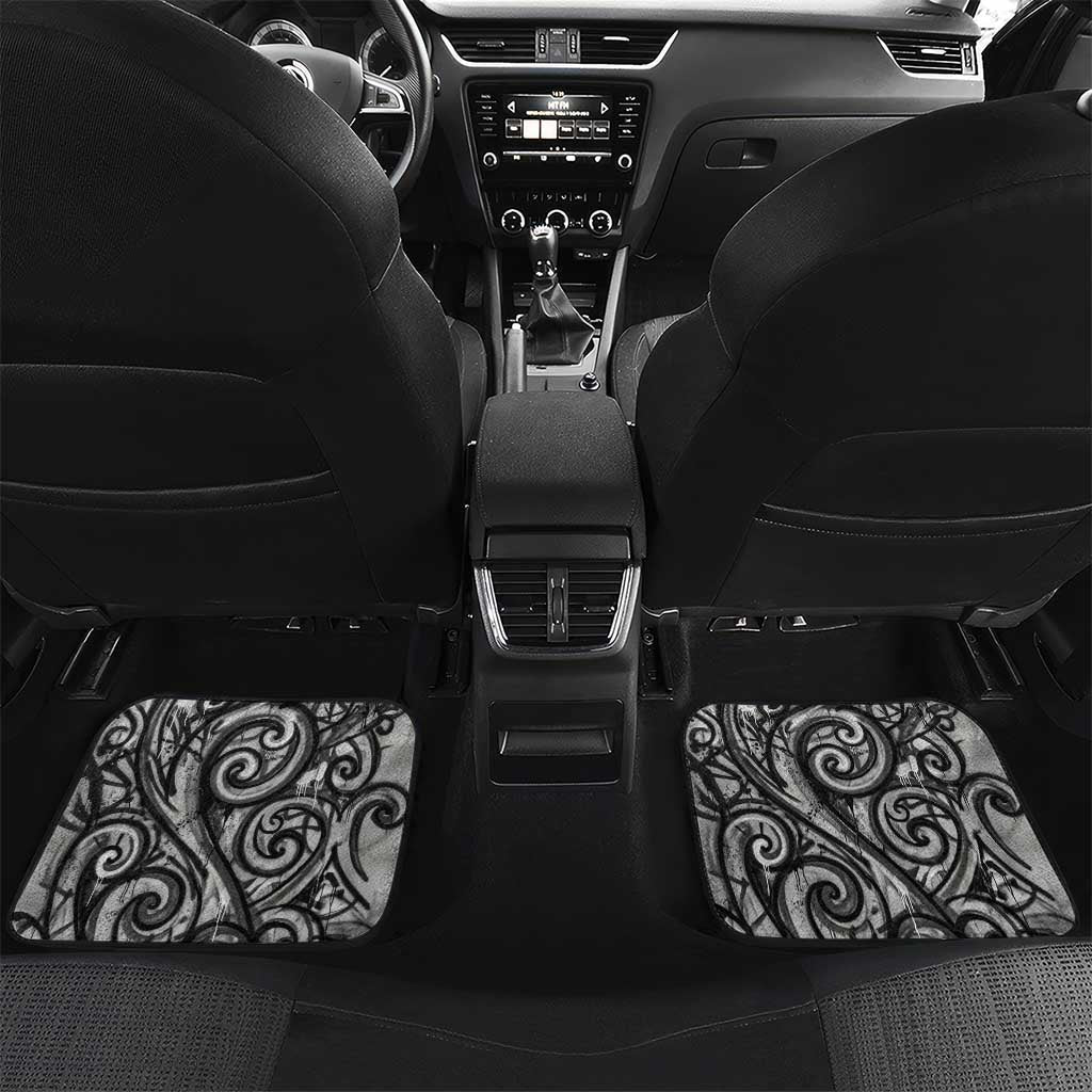Chur Bro Shaka Sign Car Mats New Zealand Koru Colorful Graffiti Splash