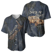 New Zealand She’ll Be Right Baseball Jersey NZ Slang No. 8 Wire Map Pattern TS04 - Polynesian Pride