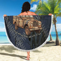 New Zealand She’ll Be Right Beach Blanket NZ Slang No. 8 Wire Map Pattern TS04 - Polynesian Pride