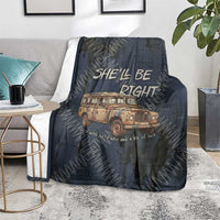 New Zealand She’ll Be Right Blanket NZ Slang No. 8 Wire Map Pattern TS04 - Polynesian Pride