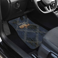New Zealand She’ll Be Right Car Mats NZ Slang No. 8 Wire Map Pattern