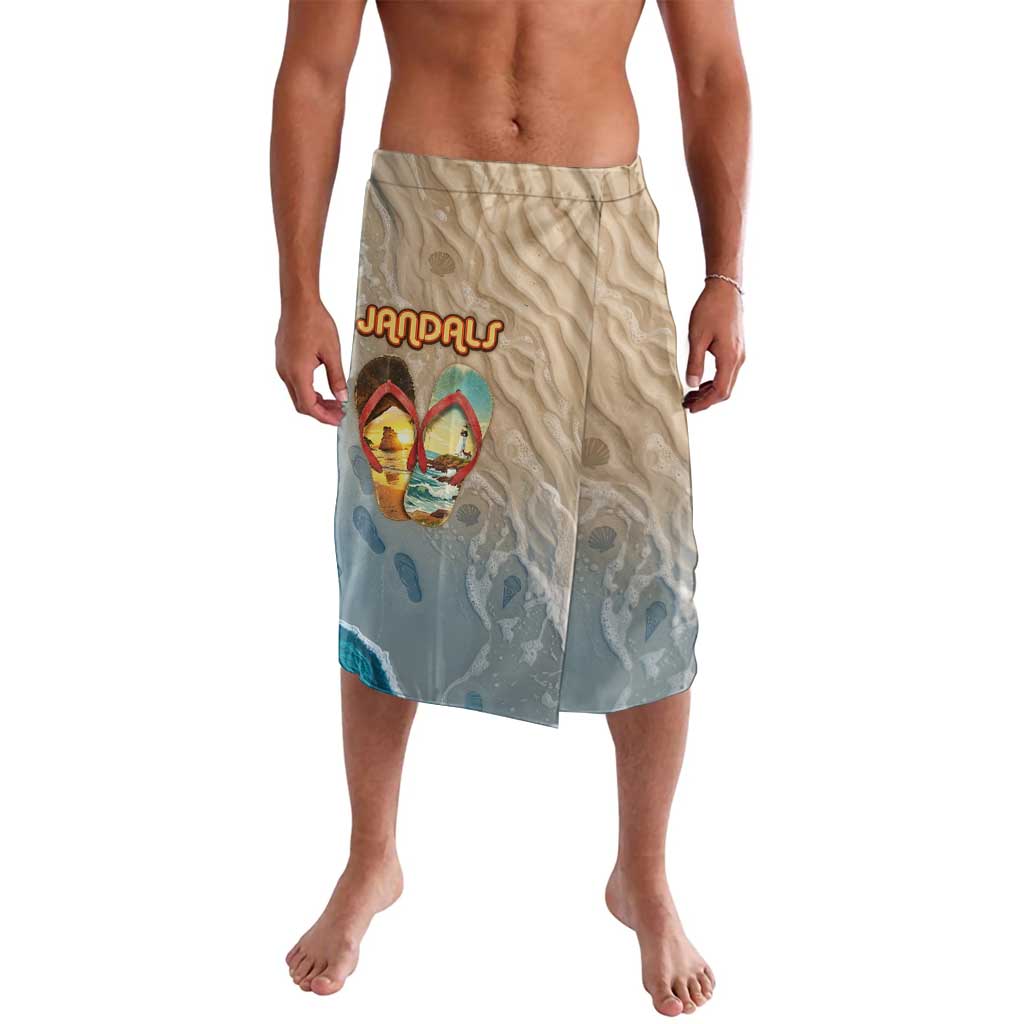 Kiwi Jandal Beach Life Lavalava New Zealand Flip Flops Ocean Wave Surf Style