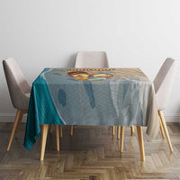 Kiwi Jandal Beach Life Tablecloth New Zealand Flip Flops Ocean Wave Surf Style