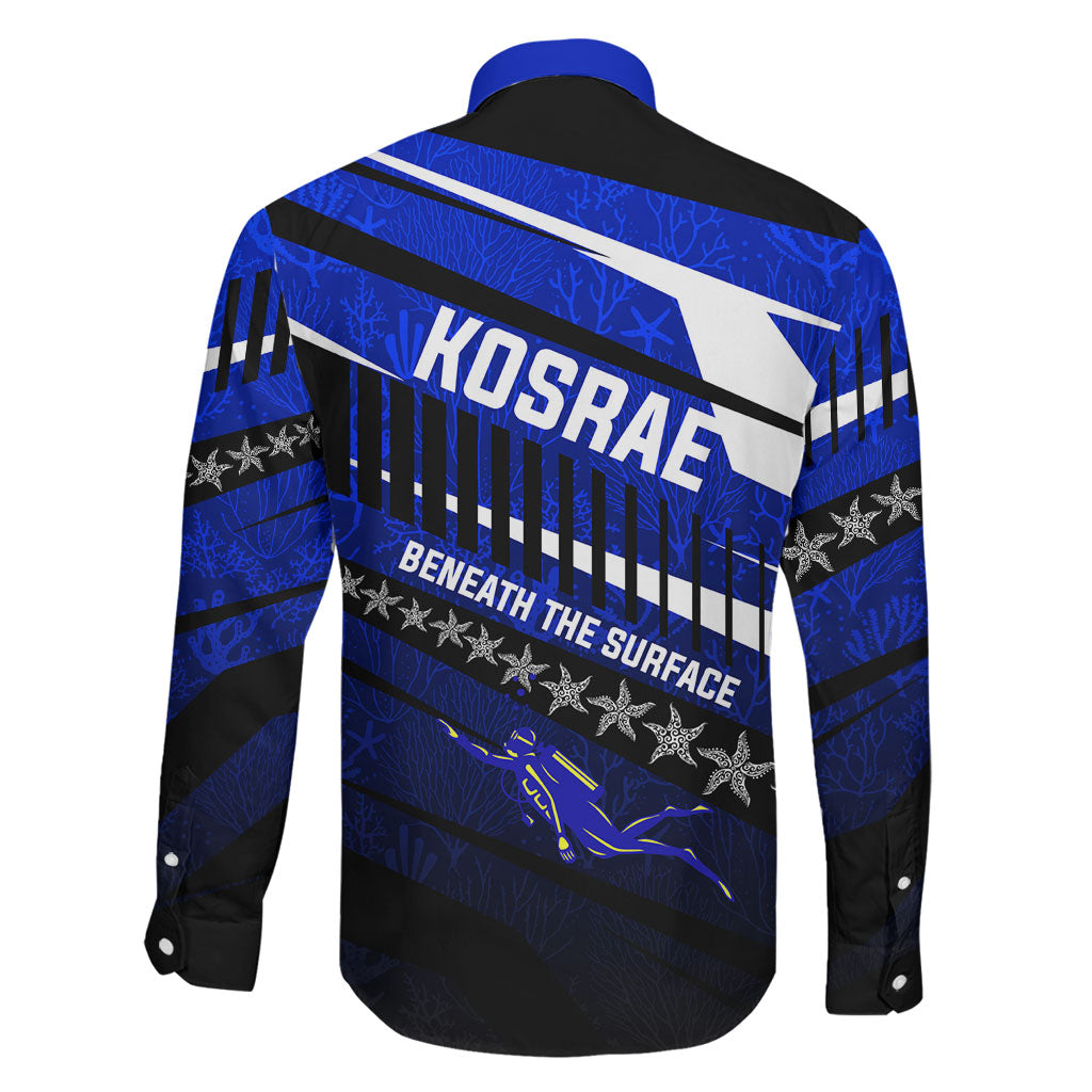 Kosrae Deep Sea Scuba Diving Family Matching Mermaid Dress and Hawaiian Shirt Blue Hole Beneath The Surface Coral Reef Graphic Art