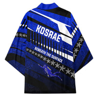 Kosrae Deep Sea Scuba Diving Kimono Blue Hole Beneath The Surface Coral Reef Graphic Art