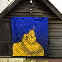 Kosrae Fafa Culinary Heritage Quilt Kosraean Gold Taro Tradition Illustration With Coconut Leaves