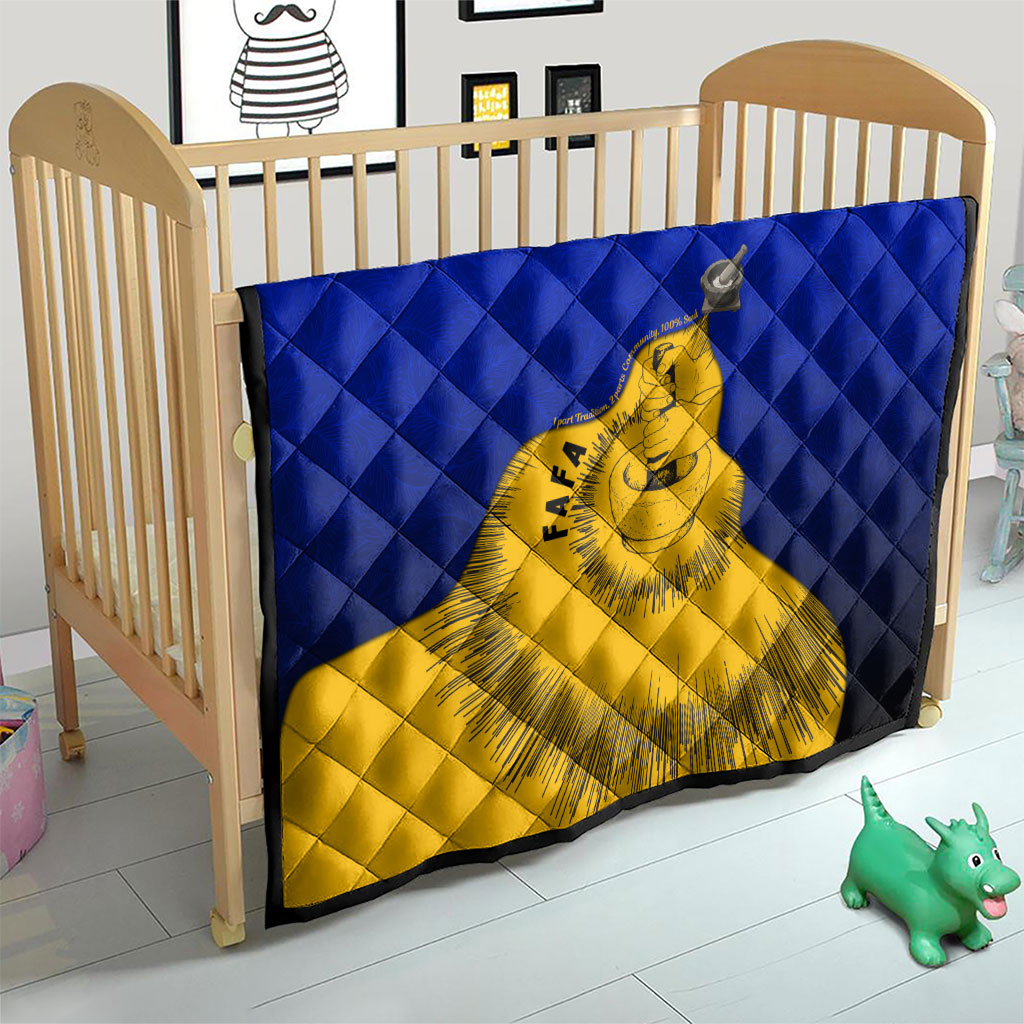Kosrae Fafa Culinary Heritage Quilt Kosraean Gold Taro Tradition Illustration With Coconut Leaves