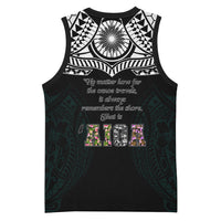AIGA Always In Gods Arms Samoa Basketball Jersey Polynesian Tribal Tattoo Art Family Heritage Faith TS04 - Polynesian Pride