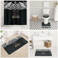 AIGA Always In Gods Arms Samoa Bathroom Set Polynesian Tribal Tattoo Art Family Heritage Faith TS04 - Polynesian Pride