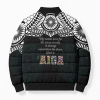 AIGA Always In Gods Arms Samoa Bomber Puffer Jacket Polynesian Tribal Tattoo Art Family Heritage Faith TS04 - Polynesian Pride