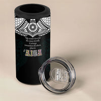AIGA Always In Gods Arms Samoa 4 in 1 Can Cooler Tumbler Polynesian Tribal Tattoo Art Family Heritage Faith TS04 - Polynesian Pride