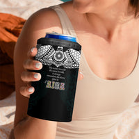 AIGA Always In Gods Arms Samoa 4 in 1 Can Cooler Tumbler Polynesian Tribal Tattoo Art Family Heritage Faith TS04 - Polynesian Pride