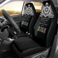 AIGA Always In Gods Arms Samoa Car Seat Cover Polynesian Tribal Tattoo Art Family Heritage Faith TS04 - Polynesian Pride