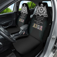 AIGA Always In Gods Arms Samoa Car Seat Cover Polynesian Tribal Tattoo Art Family Heritage Faith TS04 - Polynesian Pride
