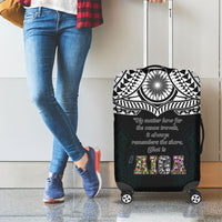 AIGA Always In Gods Arms Samoa Luggage Cover Polynesian Tribal Tattoo Art Family Heritage Faith TS04 - Polynesian Pride
