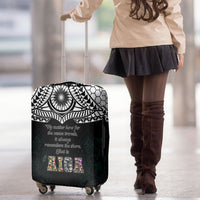 AIGA Always In Gods Arms Samoa Luggage Cover Polynesian Tribal Tattoo Art Family Heritage Faith TS04 - Polynesian Pride