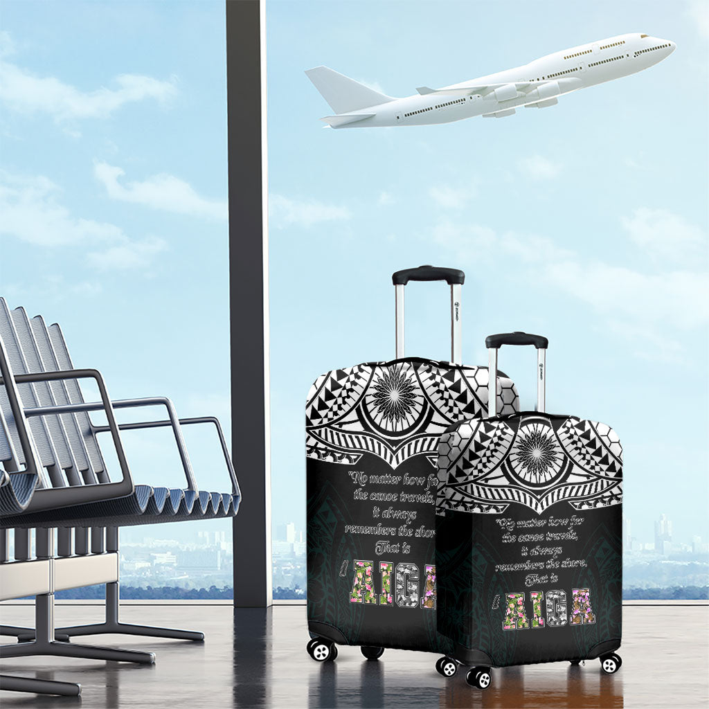 AIGA Always In Gods Arms Samoa Luggage Cover Polynesian Tribal Tattoo Art Family Heritage Faith TS04 - Polynesian Pride