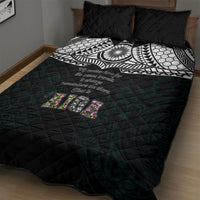 AIGA Always In Gods Arms Samoa Quilt Bed Set Polynesian Tribal Tattoo Art Family Heritage Faith TS04 - Polynesian Pride