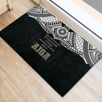 AIGA Always In Gods Arms Samoa Rubber Doormat Polynesian Tribal Tattoo Art Family Heritage Faith TS04 - Polynesian Pride